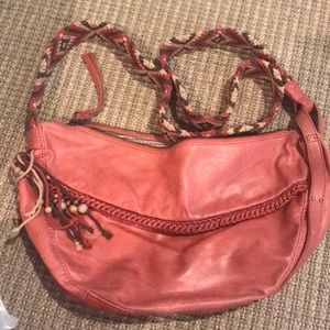 The Sak crossbody coral bag